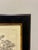 Vintage Cassia Botanical Illustration Print in Black & Gold Wood Frame For Sale - Image 4 of 5