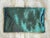 Teal Vintage Ribbon Embroidered Satin Tissue Box Cover For Sale - Image 8 of 12