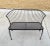 Black Woodard inspired styled like Pinecrest or Carolina Forge Wrought iron patio outdoor bench. unmarked Measures 47"...