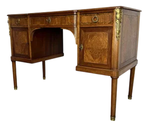 Antique French Burr Chest of Drawers