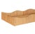Matthew Izzo Home Wavey Small Scallop Edged Rectangle Rattan Tray For Sale In New York - Image 6 of 7