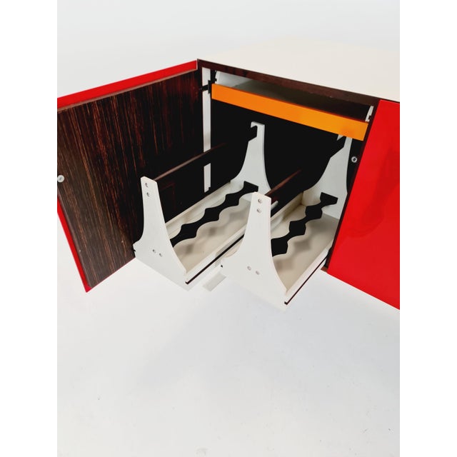 Vintage French DF2000 Sideboard by Raymond Loewy, 1970s For Sale - Image 14 of 18
