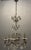 Italian Silver Crystal Chandelier, 1940s For Sale - Image 4 of 17