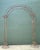 Vintage Patinated Wire Frame Garden Arch For Sale - Image 4 of 14