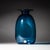 Mid-Century Modern Blue “Capri” Glass Vase by Kastrup Holmegaard, Denmark, 1960s/70s For Sale - Image 3 of 7