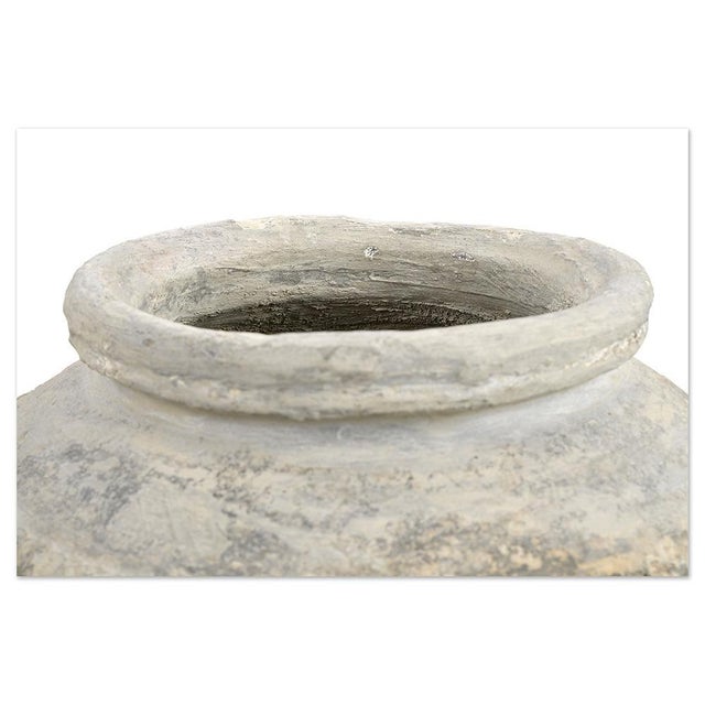 Large Earthenware Jar on Stand For Sale - Image 6 of 7