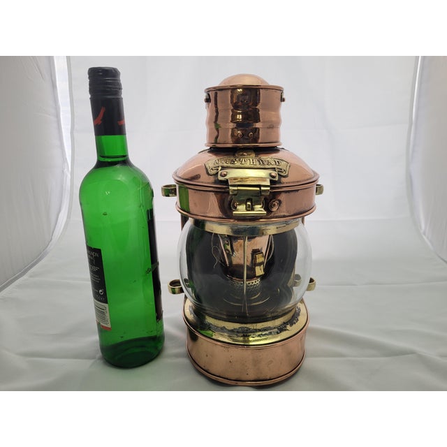 British Ships Masthead Lantern For Sale In Boston - Image 6 of 12