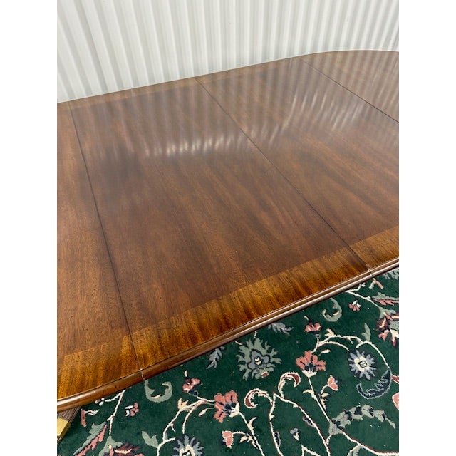 1980s Henredon Fine Furniture Dining Room Table Chairish