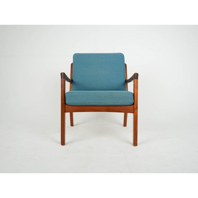 Mid-Century Modern Senator Armchair in Teak by Ole Wanscher for France and Son, 1950s For Sale - Image 3 of 16