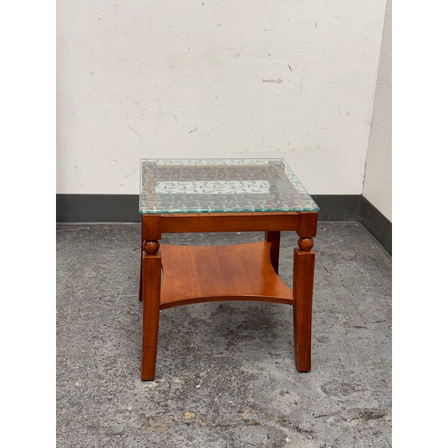 Design Plus Gallery presents a Custom Side Table from Unknown Brand. This square side table is made from of solid woods...
