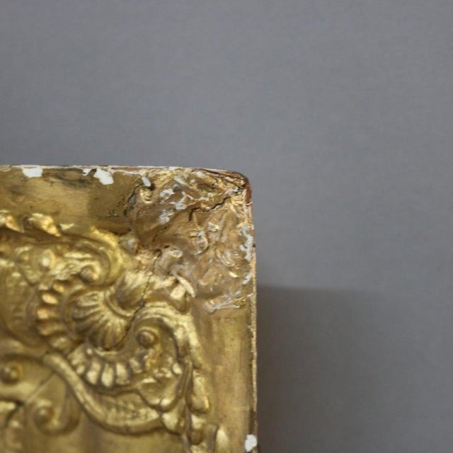 Antique Newcomb-Macklin School Arts & Crafts 1st-Finish Gilt Wood Frame, Circa 1910 For Sale - Image 6 of 9