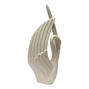 Vintage Haeger Ceramic Figural Swan Sculpture