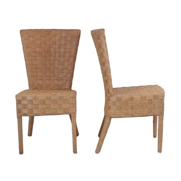 Mid-Century Modern Set of 6 Donghia Style Dining Chairs, Circa 1960s For Sale - Image 3 of 6