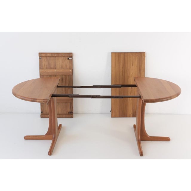 Scandinavian Teak Dining Table from Dyrlund, 1970s For Sale - Image 6 of 18