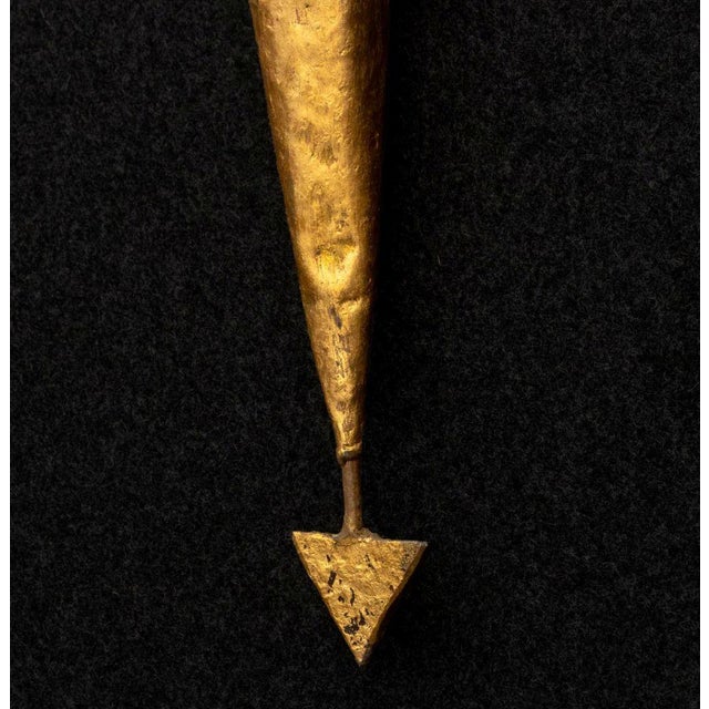 Jean-Jacques Argueyrolles Gilt Metal Sconces, Pair For Sale In New York - Image 6 of 8