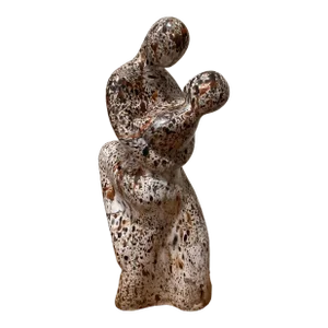 Late 20th Century Haeger Royal Ceramic Porcelain Pottery Abstract Statue