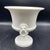 Royal Worcester Neo Classical Matte White Blanc De Chine Lion Handled Urn With Flower Frog Royal Worcester For Sale - Image 4 of 8