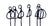 Contemporary Signed Abstract Iron Figural Sculpture "The Gathering" by Acs For Sale - Image 10 of 12