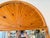 Large Vintage Chapman Carved Pine Wood Fan Arch Top Wall Mirror – 1972 For Sale In Miami - Image 6 of 12