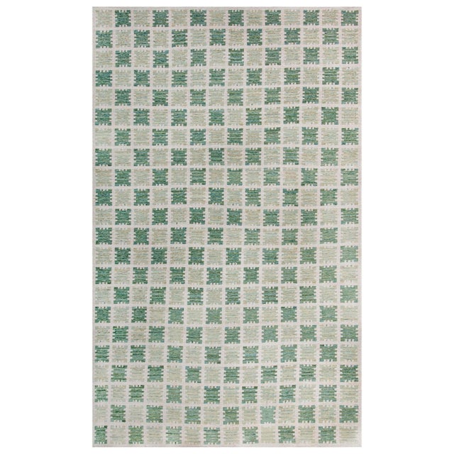 Modern Swedish Flat Weave Rug by Doris Leslie Blau For Sale