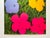 Andy Warhol Andy Warhol Foundation Vintage 1993 Offset Lithograph Print Pop Art Poster " Flowers " 1970 For Sale - Image 4 of 11