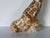1980s Vintage Hand-Painted Ceramic Giraffe Sculpture For Sale - Image 10 of 12