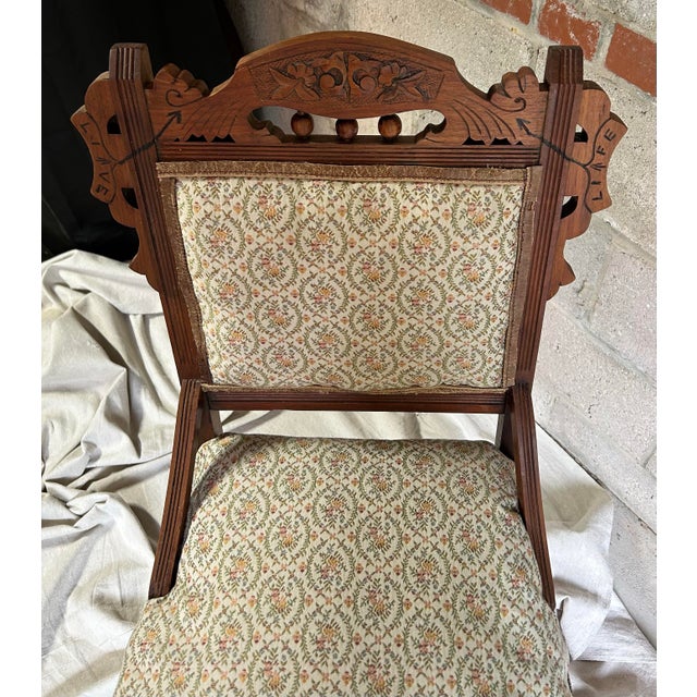Victorian Chair to Live Life! For Sale In Baltimore - Image 6 of 9