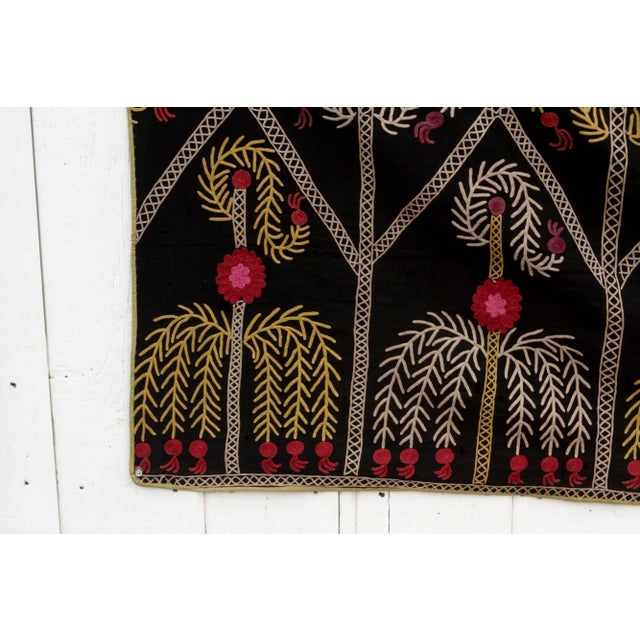 1960s Berbere Tribal Motif Embroidered Textile For Sale - Image 5 of 8