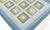 Blue Doris Leslie Blau Vintage Swedish Flat Woven Rug by Alice Walleback For Sale - Image 8 of 9