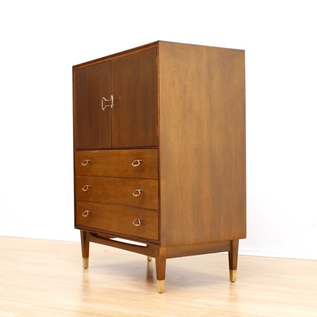 1960s Mid Century Dresser Cabinet by Wrighton Furniture For Sale - Image 4 of 12