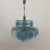 Blue Disc Chandelier by Vistosi, 1970s For Sale - Image 8 of 18