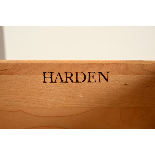 Harden Furniture Georgian Solid Cherry Wood Eleven-Drawer Dresser For Sale - Image 9 of 14