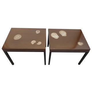 Belgian Side Tables attributed to Ado Chale, 1970s, Set of 2 For Sale