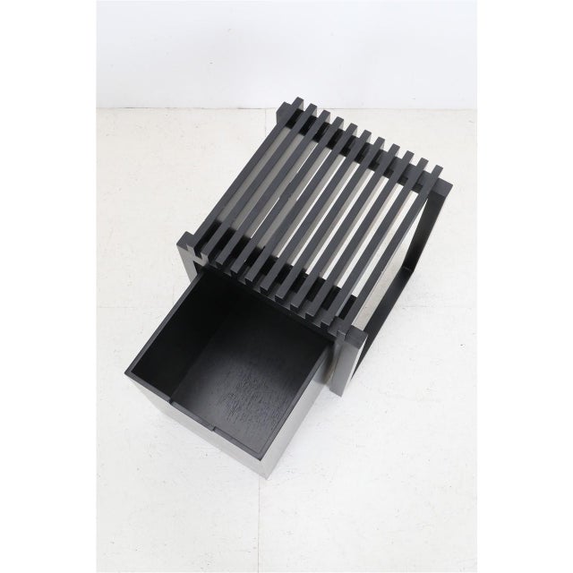 Contemporary Vintage Cutter Stool and Box by Niels Hvass for Trip Trap, 1990s, Set of 2 For Sale - Image 3 of 13