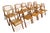 Large Bamboo Plantation Dining Chairs, 1970, Set of 10 For Sale