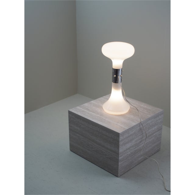 Soffiato Glass I Numerati Table Lamp from A.V. Mazzega, Italy, 1970s For Sale - Image 6 of 11