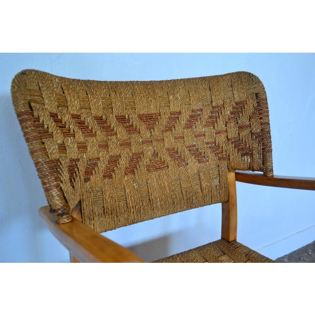 Brown Dutch Armchair from Vroom & Dreesman, 1960s For Sale - Image 8 of 9
