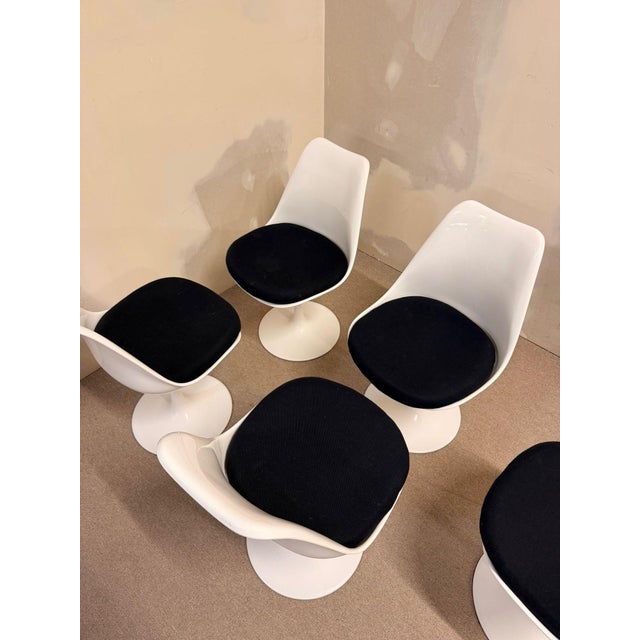 Vintage Tulip Chairs by Rudi Bonzanini, 1960s, Set of 5 For Sale - Image 4 of 18