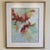 Acrylic abstract painting on archival paper with layers of color. Painted by Jill Pavlas, a Texas artist. Framed in a...