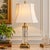 Mid-Century Modern Vintage Mid-Century Modern Ivory Octagonal Bell Lamp Shade For Sale - Image 3 of 12