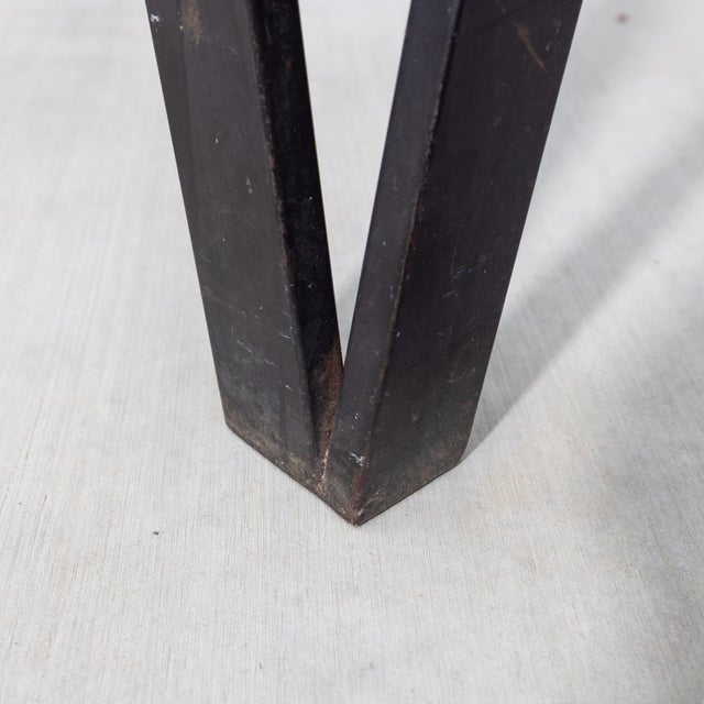 Metal 1950s Walter Lamb for Pacific Iron Architectural Coffee Table Frame, Attributed For Sale - Image 7 of 10