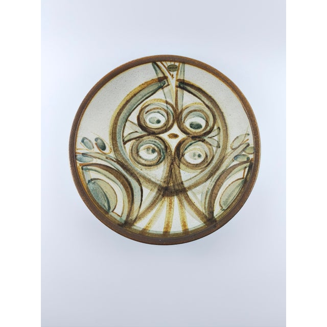 Large Mid-Century Modern Danish Studio Pottery Bowl by Noomi Backhausen for Søholm, 1960s For Sale - Image 4 of 4