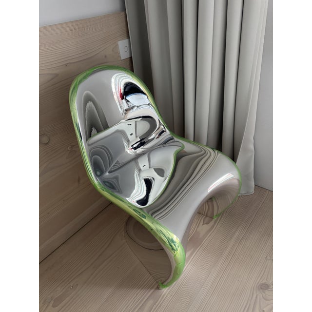 Vintage Chair by Verner Panton, 2018 For Sale - Image 12 of 14