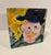 Vintage Oil on Wooden Cube Reproduction of André Derain Famous Artworks 6" X 6" For Sale - Image 4 of 10