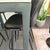 Tall Room & Board Parsons Table With 4 Leather Room & Board Bar Stools For Sale - Image 9 of 13