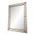 Vintage Spanish Venetian-Style Wall Mirror, Rectangular, Brass, 1980s Hollywood Regency For Sale