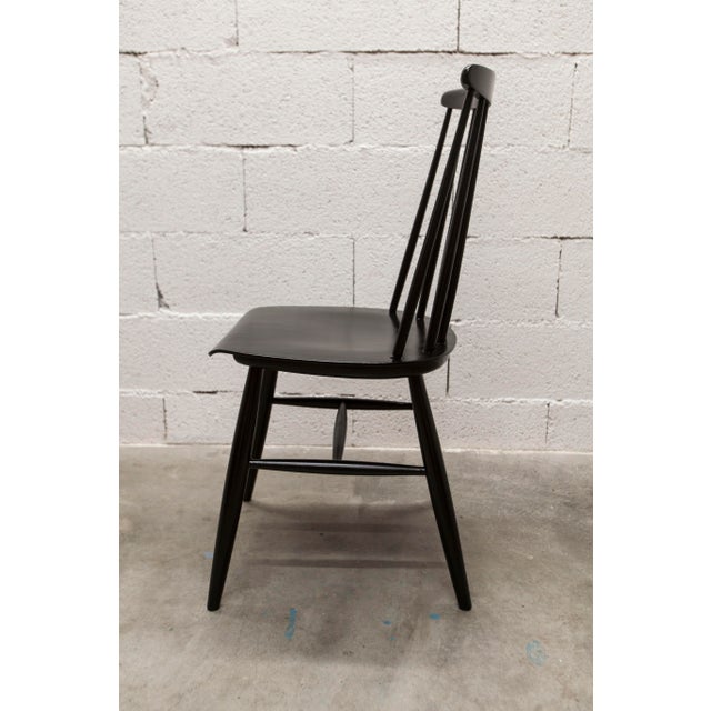 Scandinavian Black Teak Fanett Chairs by Ilmari Tapiovaara, 1960, Set of 2 For Sale - Image 18 of 18