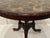 2000 - 2009 Center Hall Mahogany and Lacquered Coconut Shell Round Table For Sale - Image 5 of 13