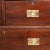 Burnt Umber Antique Pair of English Campaign Chests For Sale - Image 8 of 11