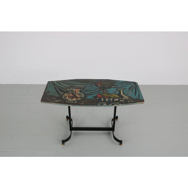 Mid-Century Modern Vintage Side Table, 1950s For Sale - Image 3 of 18
